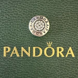 Pandora Signature Clear CZ Charm